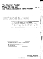 Harman-Kardon HK-550-VXI-Service-Manual